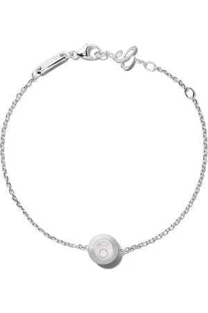 Chopard 18kt white gold Happy Diamonds Icons bracelet
