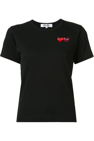 Comme des Garçons Embroidered heart T-shirt