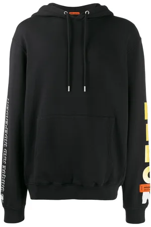Heron Preston Flame face hoodie