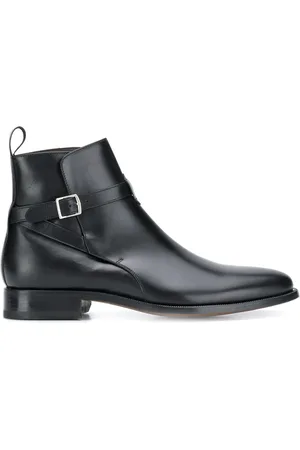 Scarosso Buckled ankle boots