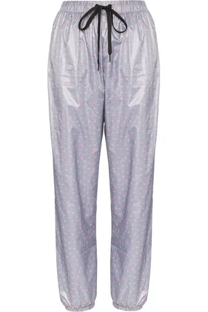 Natasha Zinko High-waisted motif track pants