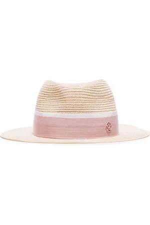 Le Mont St Michel André straw Fedora hat