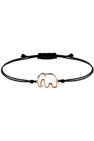 YVONNE LÉON 9kt and diamond Elephant bracelet