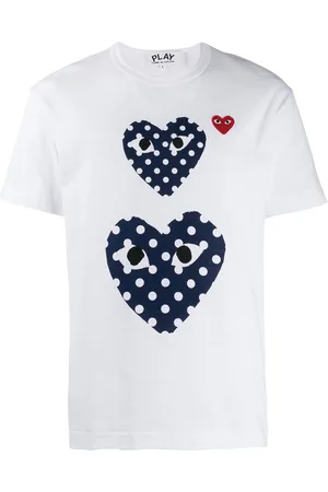 Comme des Garçons Heart print t-shirt
