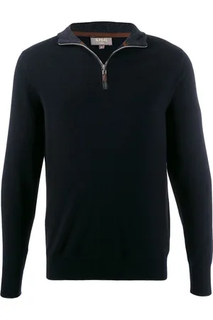 N.PEAL Carnaby half-zip sweater