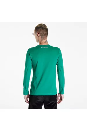Comme des Garçons Muži S dlouhým rukávem - Long Sleeve Knit T-Shirt Green