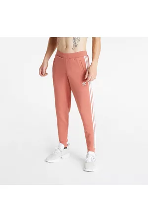 adidas Muži Tepláky - Adicolor Classics 3-Stripes Joggers Pink