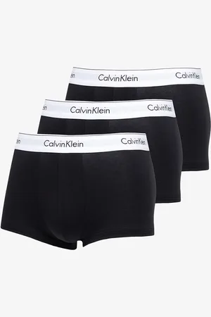 Calvin Klein Boxerky Modern Cotton Stretch Low Rise Trunk 3-Pack Black/ White S