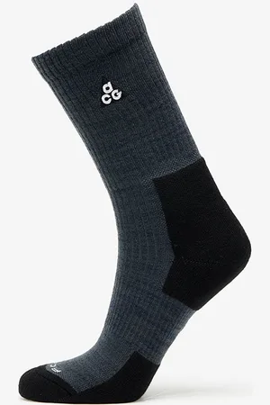 Nike Ponožky ACG Everyday Cushioned Crew Socks 1-Pack Anthracite/ Volt/ Black/ Summit White M