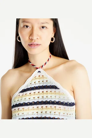 Tommy Hilfiger Top Tommy Jeans Summer Crochet Top Lemon Zest/ Multi L