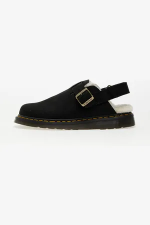 Dr. Martens Tenisky Jorge II FL Black Archive Pull Up & Natural Fine Borg EUR 43