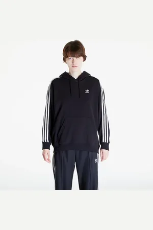 adidas Mikina adidas 3 Stripes Hoodie Os S
