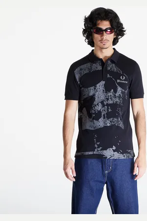 Fred Perry Tričko x PLEASURES Skull Shirt S