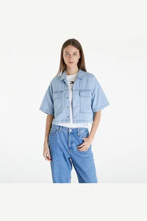 Tommy Hilfiger Košile Tommy Jeans Chambray Blouse L