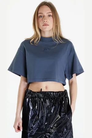 Reebok Tričko Washed Cropped Tee M