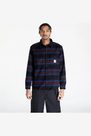 Carhartt Košile Oregon Shirt Jac UNISEX Starco Stripe/ Black S