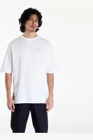 New Era Tričko Sticker OS Tee UNISEX White/ Metallic Gold M