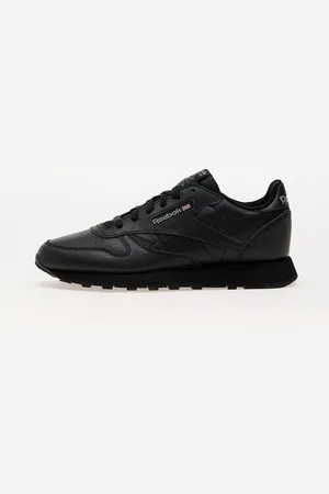 Reebok Tenisky Classic Leather Junior Black/ Black/ Black EUR 21