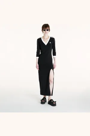 adidas Šaty adidas Adicolor Classics 3-Stripes Maxi Dress S