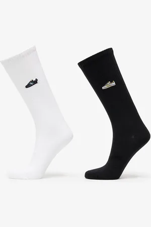 adidas Ponožky adidas Samba Crew 2-Pack White/ Black L