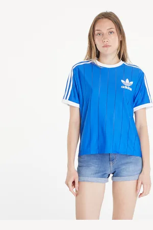 adidas Tričko adidas Adicolor 3 Stripes Pinstripe Short Sleeve Tee XS