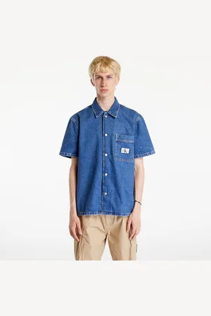 Calvin Klein Košile Jeans Camp Denim Shirt L