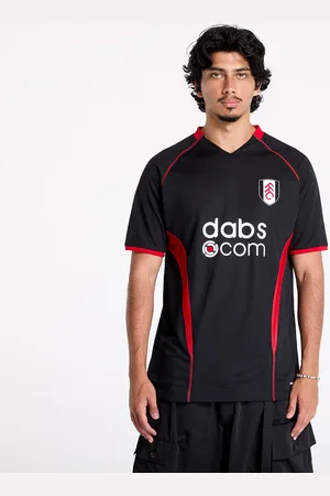 Copa Dres Fulham FC 2003 - 2004 Away Retro Football Shirt UNISEX Black/ Red M
