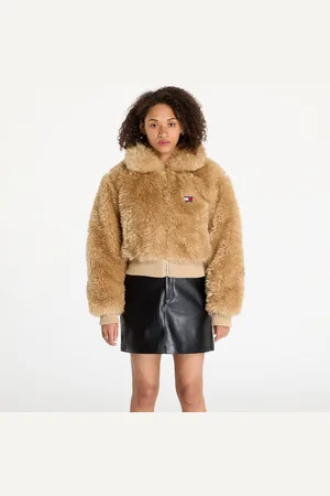 Tommy Hilfiger Bunda Tommy Jeans Faux Shearling Jacket L