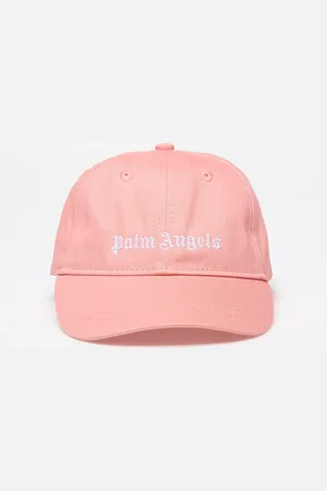 Palm Angels Logo Baseball Cap Pink/ White I