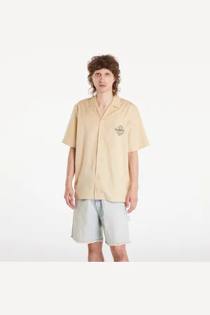 Carhartt Košile Short Sleeve Ablaze Shirt UNISEX Cornsilk/ Black M