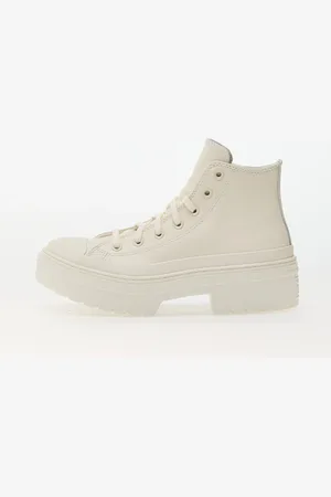 Converse Tenisky Chuck Taylor All Star Lugged Heel Leather Platform Egret/ Egret/ Egret EUR 37