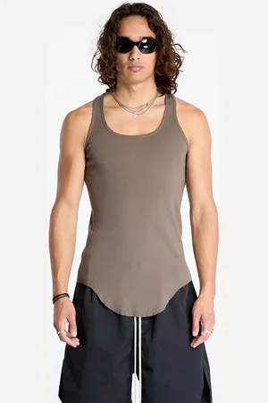 Rick Owens Tílko Knit Drk Tank Top S