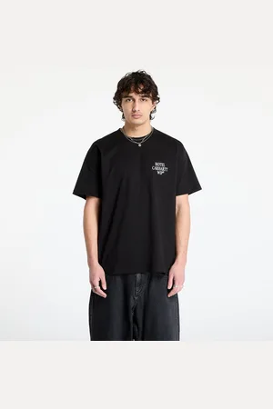 Carhartt Tričko S/S Hotel Keys T-Shirt UNISEX Black/ White S