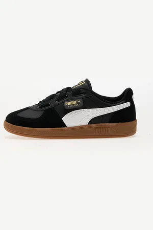 PUMA Tenisky Palermo Wide Lace SD Black- White EUR 41