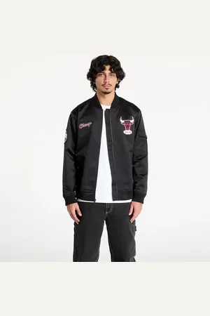 Mitchell & Ness Bunda NBA Team Leader Satin Vintage Logo Bulls Bomber M