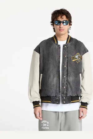 Patta Bomber Homerun Denim Varsity Jacket UNISEX L