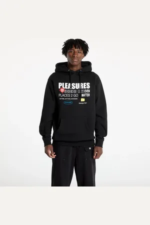 Pleasures Mikina Grass Fed Hoodie L