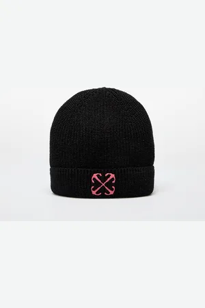 OFF-WHITE Arrow Beanie Black/ Pink I