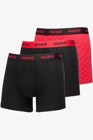 HUGO BOSS Boxerky Cotton Stretch Boxer Brief 3-Pack L