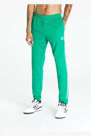 adidas Tepláky adidas Adicolor Classics Sst Track Pant Green/ White L