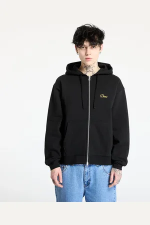 DIME Mikina Cursive Small Logo Zip-Hoodie UNISEX L