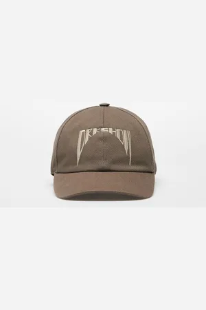 Rick Owens Kšiltovka Embroidered Denim Baseball Cap Dust/ Pearl L