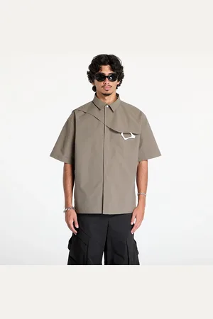 HELIOT EMIL Košile S/S Nylon W. Carabiner Shirt 46