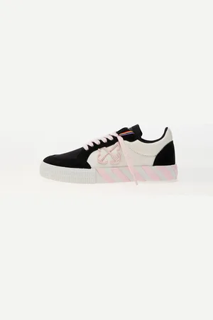 OFF-WHITE Tenisky Off-White Low Vulcanized Canvas/ Suede Black - Off White EUR 33