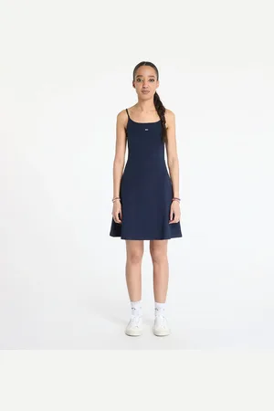 Tommy Hilfiger Šaty Tommy Jeans Essential Strap Dress M