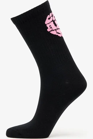 Carhartt Ponožky Heartbreaker Socks 1-Pack Black/ Lumo Pink 35-40