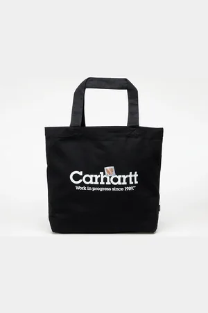 Carhartt Taška Canvas Graphic Tote Large Label Script Print/ Black 32 l