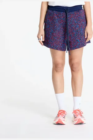 adidas Šortky adidas x Stella Mccartney Printed Terry Short Blue/ Team Navy Blue 2/ Active Red L