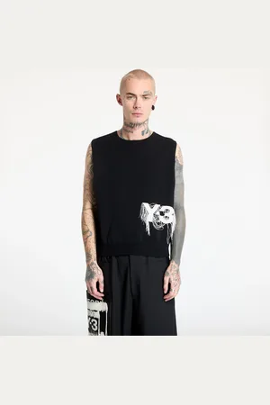 Y-3 Svetr Logo Knit Vest UNISEX M