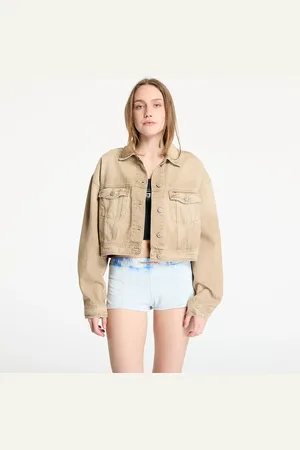 Tommy Hilfiger Bunda Tommy Jeans Oversized Crop Trucker Jacket L